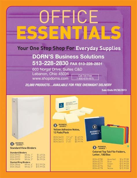 Office Essentials® Program – Free Samples & More .